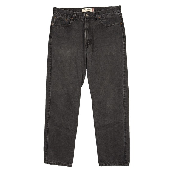 Levi's Other - Levis 550 Jeans Men 38x34 Relaxed Fit Straight Leg Dark Wash Black Denim Skater